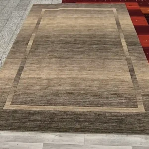 Novinka Ručně tkaný vlněný koberec Traditionell Vardan 240x340cm – severský vzor 100% střižní vlna brown