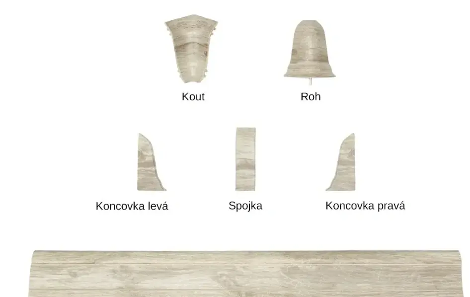 DOLLKEN SLK 50 W464 lišta 250cm Nová Kolekce