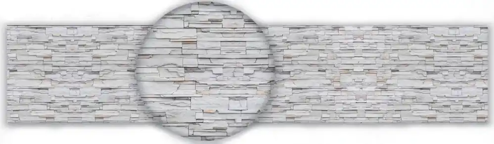 Akce Kuchyňský obkladový panel ABS plast Gray stone 3000x600mm 1,50mm